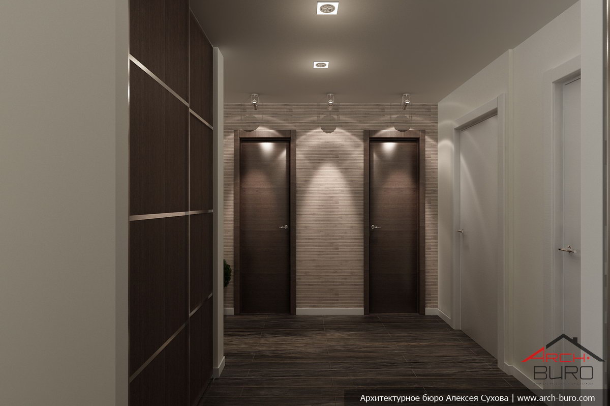 Какой выбрать дизайн прихожей в двухкомнатной квартире - отделка, свет и декорирование