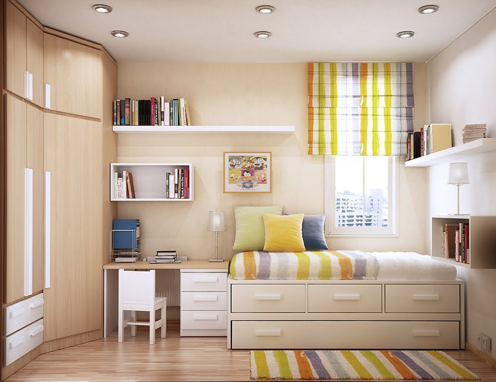 Основные правила оформления дизайна небольшой комнаты для ребенка