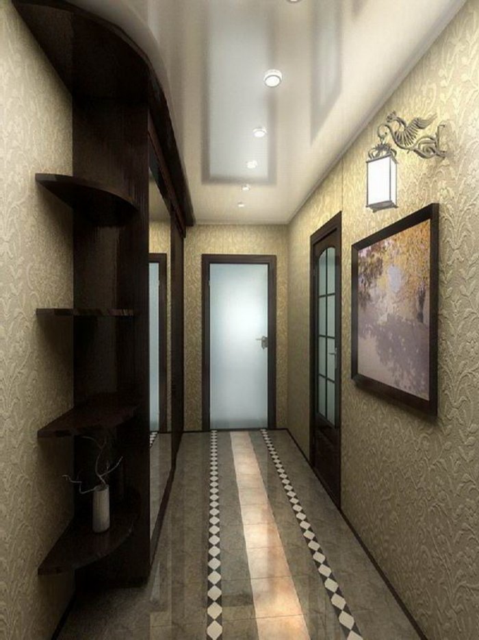 Обои для прихожей и коридора: советы по отделке небольших помещений в квартире