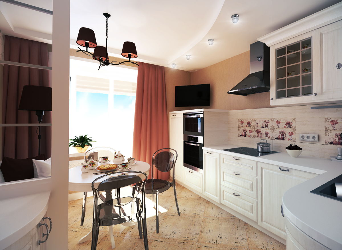 Важные моменты при планировке кухни-гостиной 14 кв. м: дизайн и реальные фото