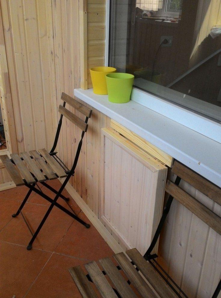 Как сделать откидной столик на балконе своими руками: складной, раскладной