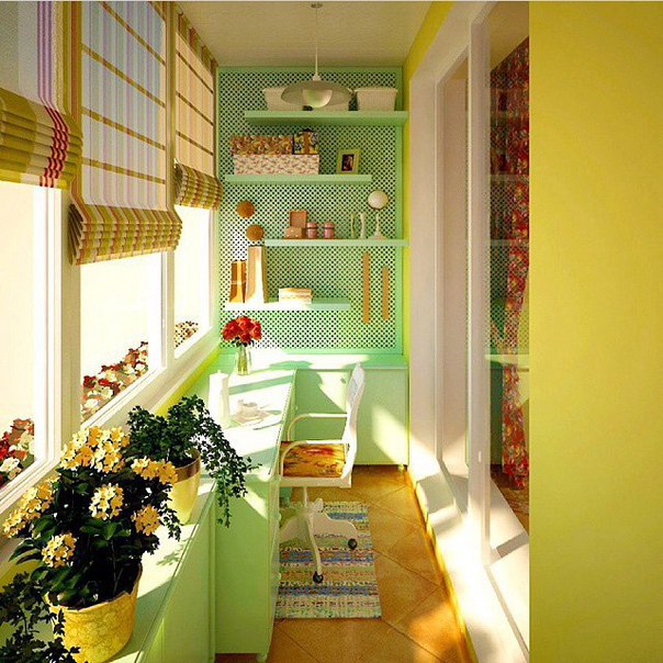 Дизайн маленького балкона: 50 идей на фото