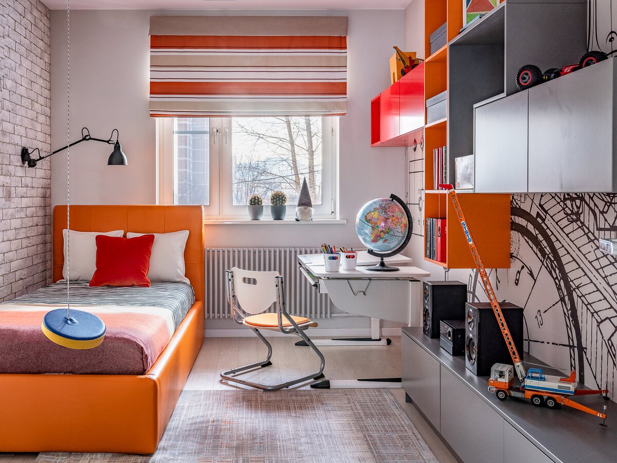 Дизайн комнаты для подростка в современном стиле 50 фото