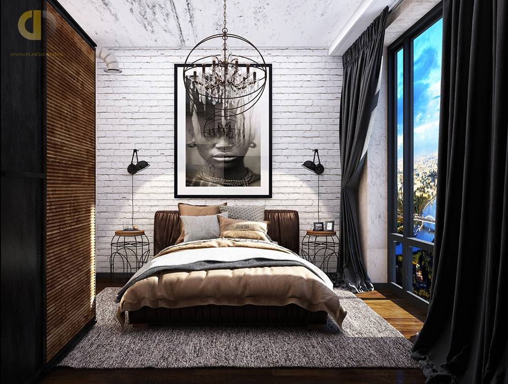 Оформляем маленькую спальню в стиле лофт по всем правилам дизайна