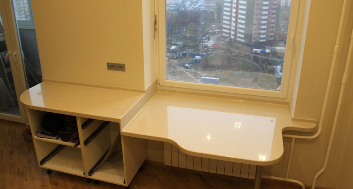 Подоконник-столешница на кухне: варианты создания дополнительного пространства – советы по ремонту