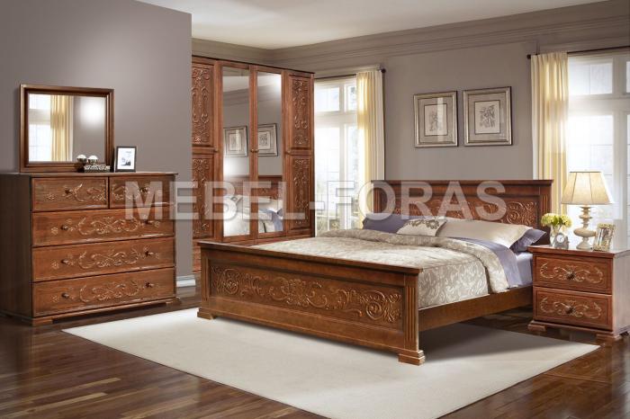 Спальни из массива. ценное приобретение – спальни из массива. мебель в спальне в кантри-стиле