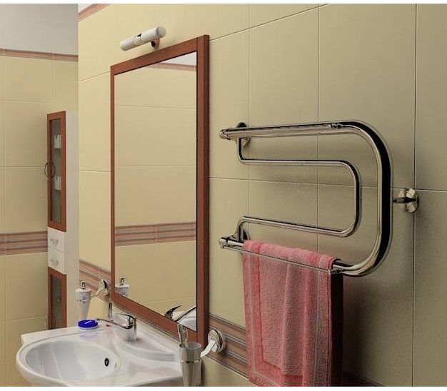 Полотенцесушитель в ванной: фото дизайна с современным полотенцесушителем