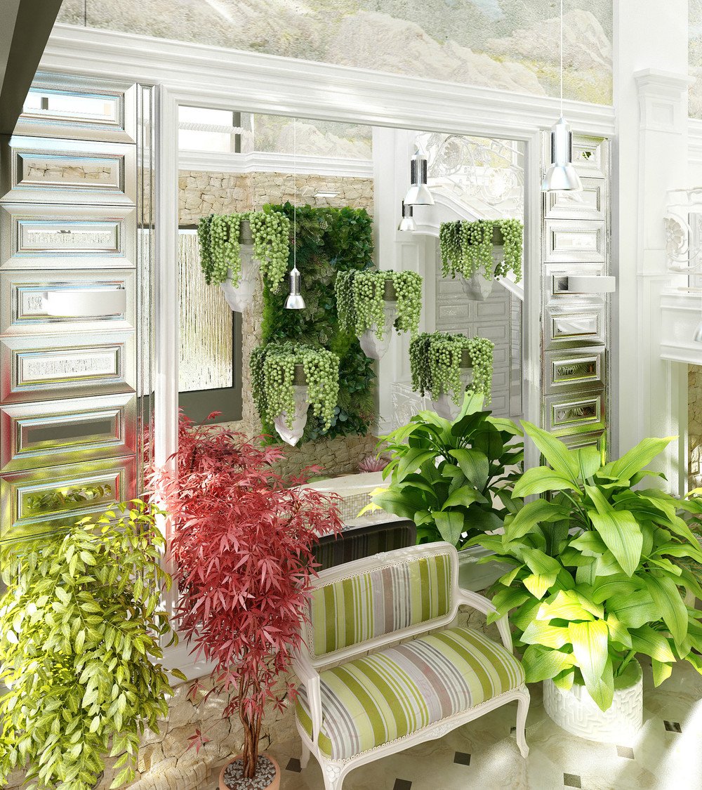 Купить комнат цветы. Комната с растениями. Декоративное Озеленение интерьера. Растения в интерьере. Декоративные растения для интерьера.