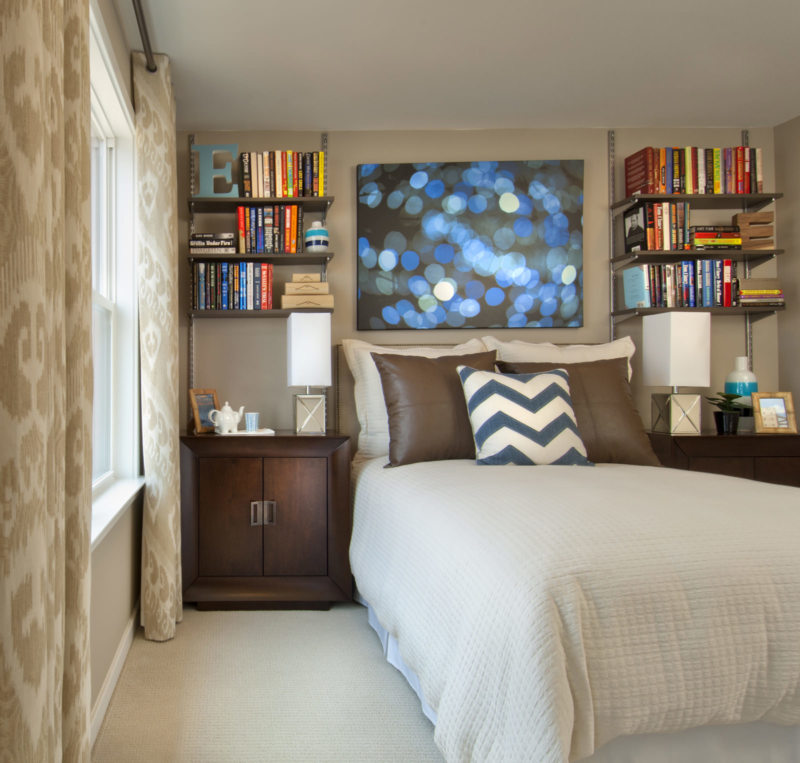 Маленькая спальня — 200 фото лучших идей дизайна. инструкция, как визуально увеличить пространство в небольшой комнате