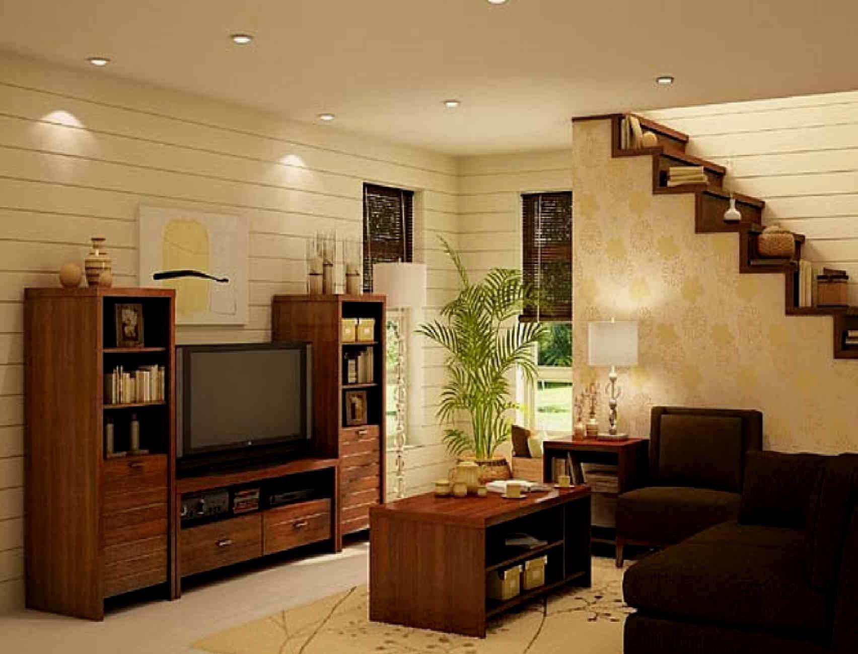 Мебель для гостиной в деревянном доме