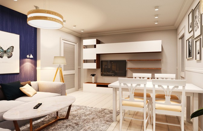 Дизайн комнаты 18 кв.м: функционал и обустройство спальни-гостиной