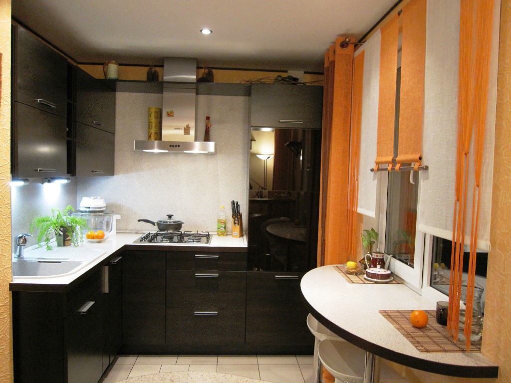 Дизайн кухни 6 кв. м. - 100 фото идей планировки, дизайна и зонирования