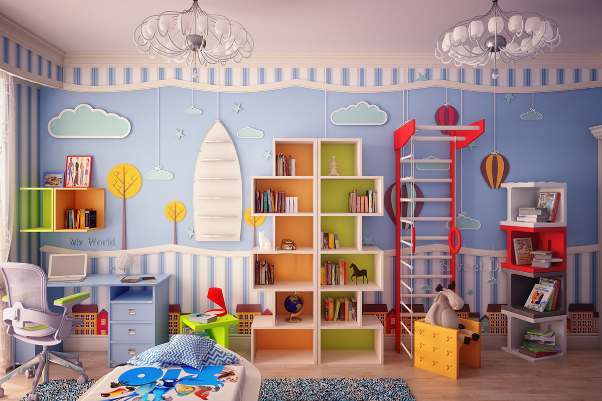Детская комната для мальчика: варианты дизайна для ребенка, школьника и подростка. выбор стиля и цветов в интерьере детской комнаты. игрушки и спортивный инвентарь. фото и видео-обзоры