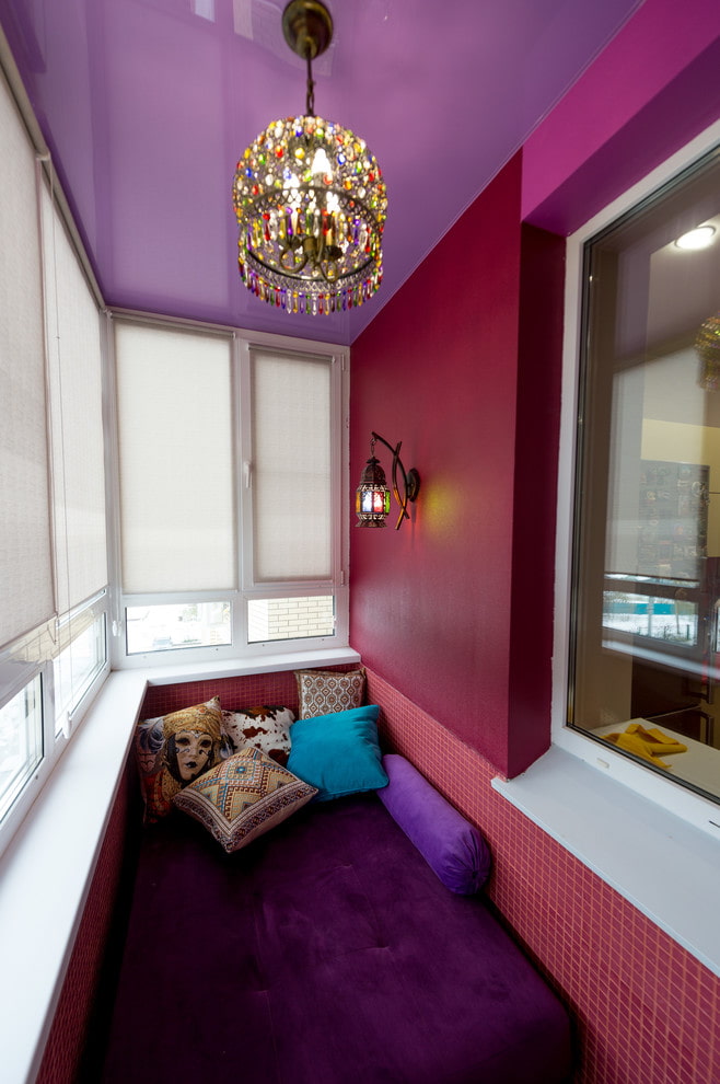 Потолок на балконе: лучшие 60 фото современного дизайнерского решения