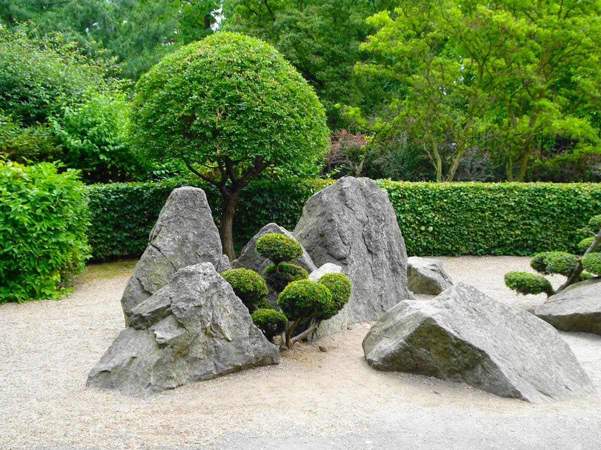 Сад камней в японии - как он появился и чем необычен?