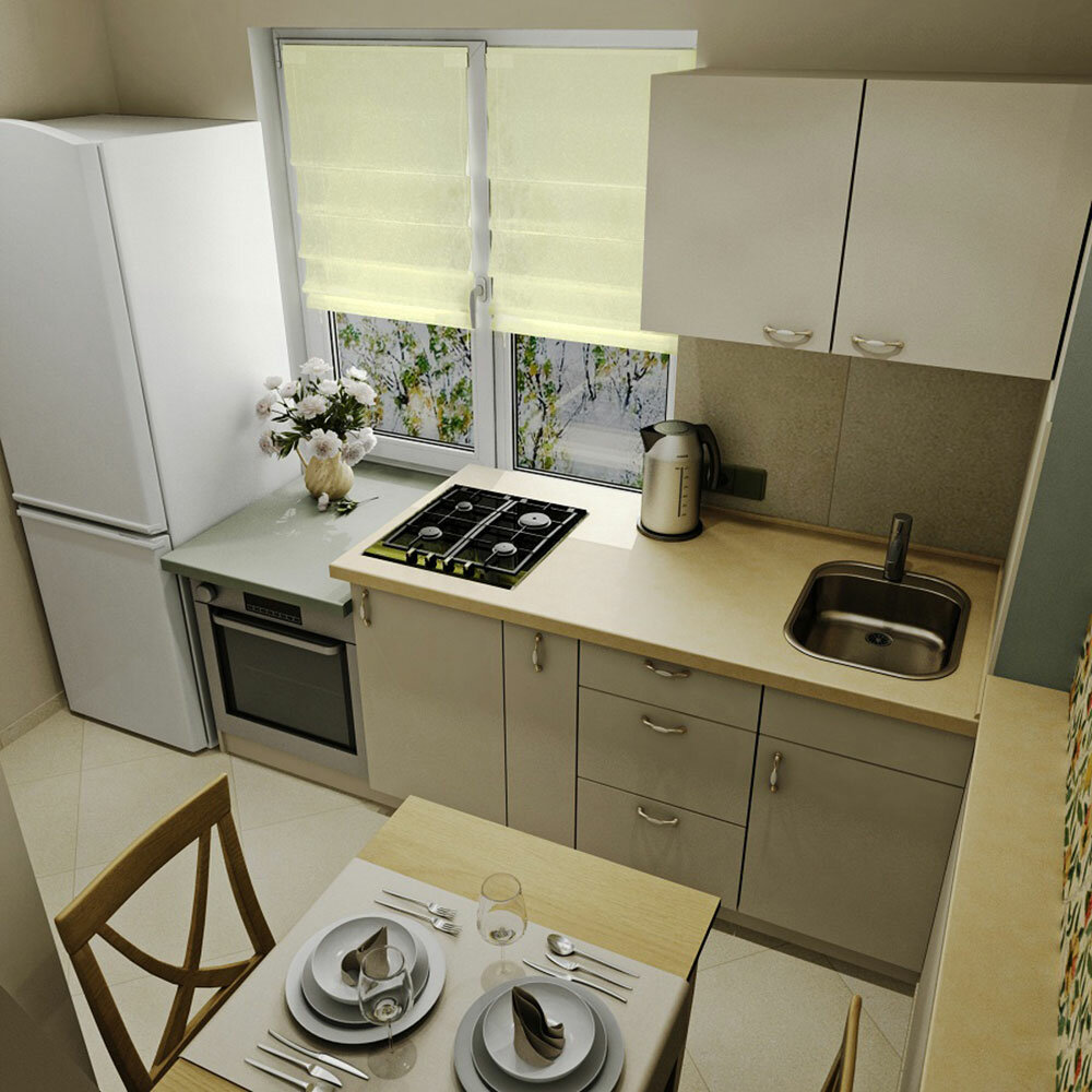 Угловая кухня в «хрущевке» (50 фото): дизайн маленькой кухни со стиральной машиной. как выбрать готовый малогабаритный угловой кухонный гарнитур в «хрущевку»?