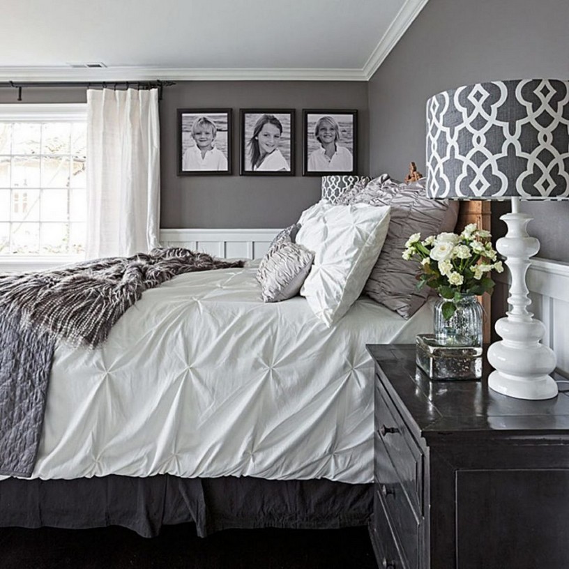 Спальня в серых тонах: 140 фото примеров как правильно использовать серый в дизайне интерьера