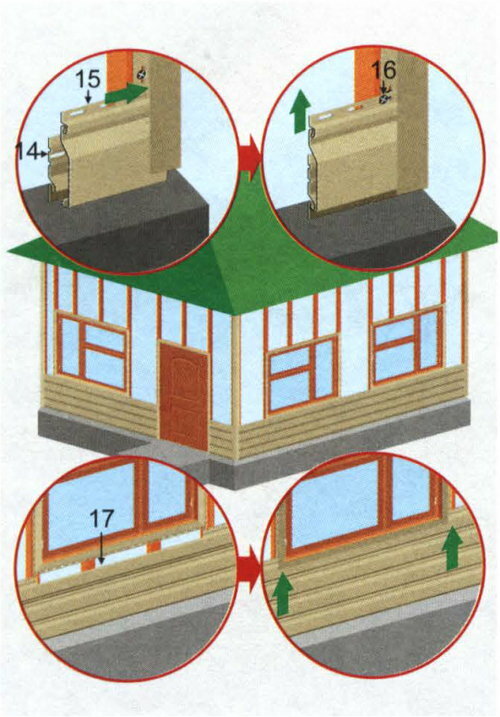 Как крепится сайдинг к дому деревянному дому фото своими