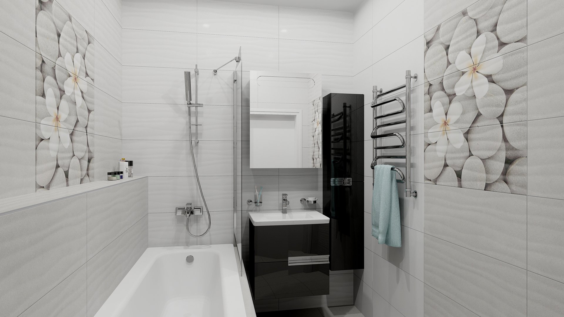 Ванная комната без плитки: дизайн и фото, варианты и материалы отделки