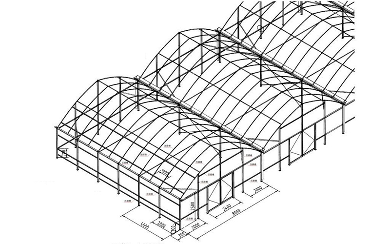 Прямоугольные теплицы с двухскатной крышей: правила постройки + лучшие проекты