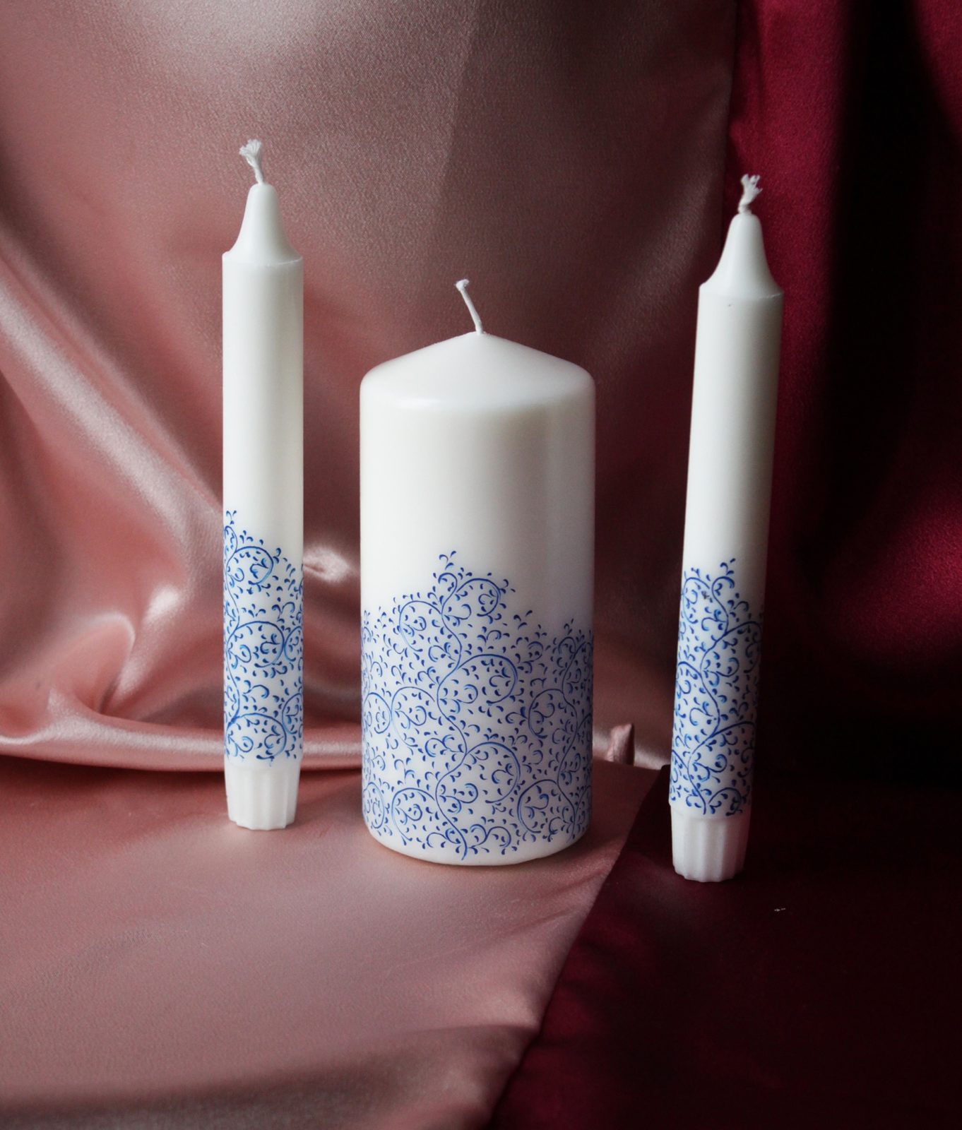 Декор свечей — пошаговая инструкция и мастер-класс на 70 фото
