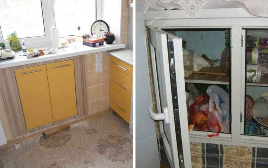 Холодильник у окна: 3 способа монтажа | дневники ремонта obustroeno.club