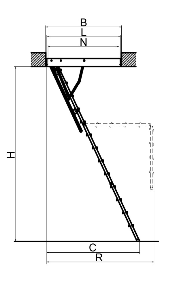 Лестница раскладная на чердак своими руками пошаговая инструкция для самостоятельного изготовления складной чердачной лестницы с люком