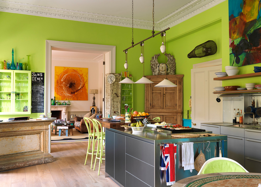 Кухня зеленого цвета: как не переборщить с зеленым?