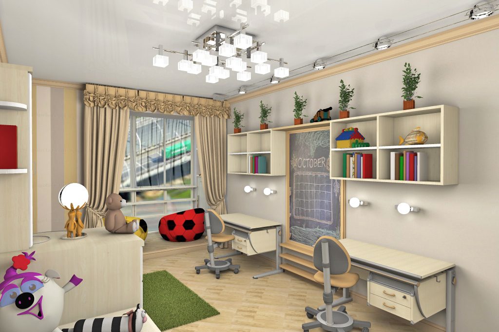 Детская комната 11 кв. м. - 90 фото эксклюзивных идей дизайна и планировки