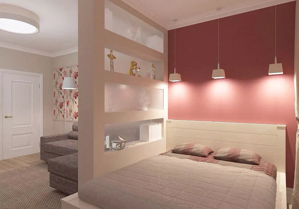 Спальня в квартире студии — 130 фото идей стильных интерьеров и проектов оформления студий