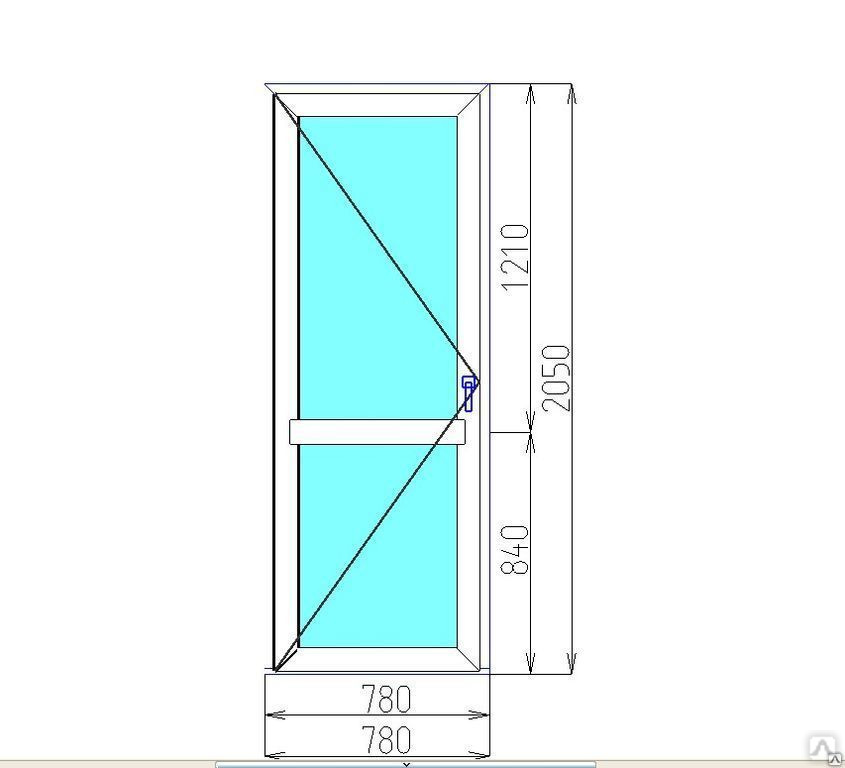 Из чего состоит балконная пластиковая дверь