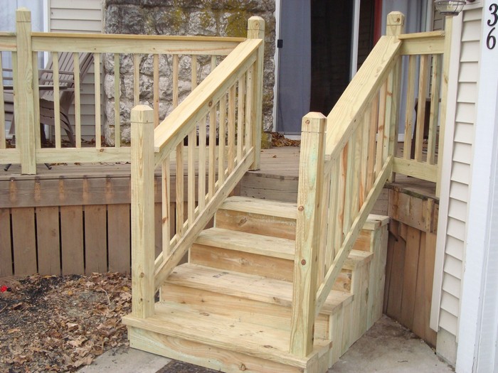 Полукруглые ступени из дерева - строим лестницу в частном доме