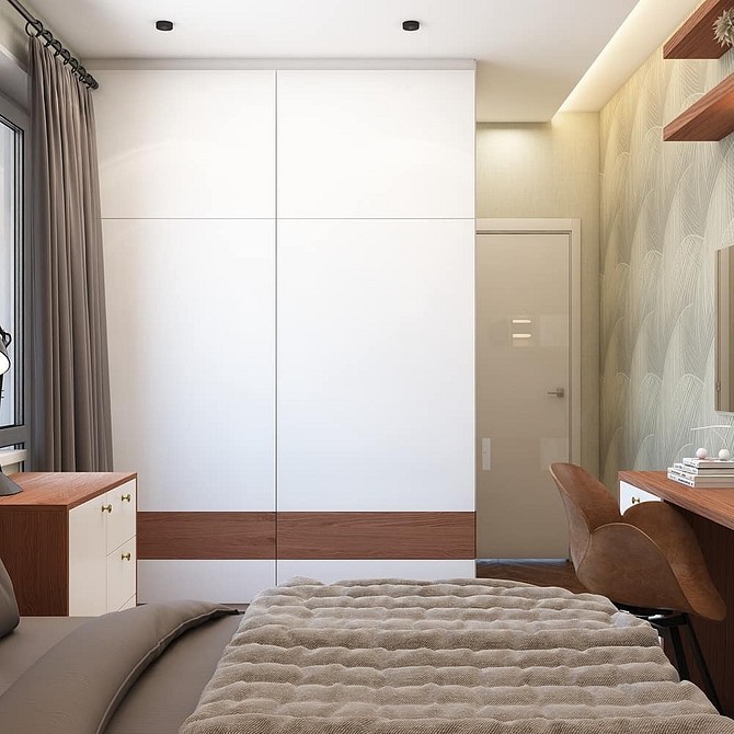 Спальня на 6 кв м: варианты дизайна и декора