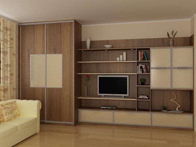 Красивая мебельная стенка для гостиной: 3 стилевых направления