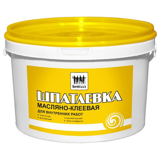 Шпатлевка масляно–клеевая: технические характеристики, госты