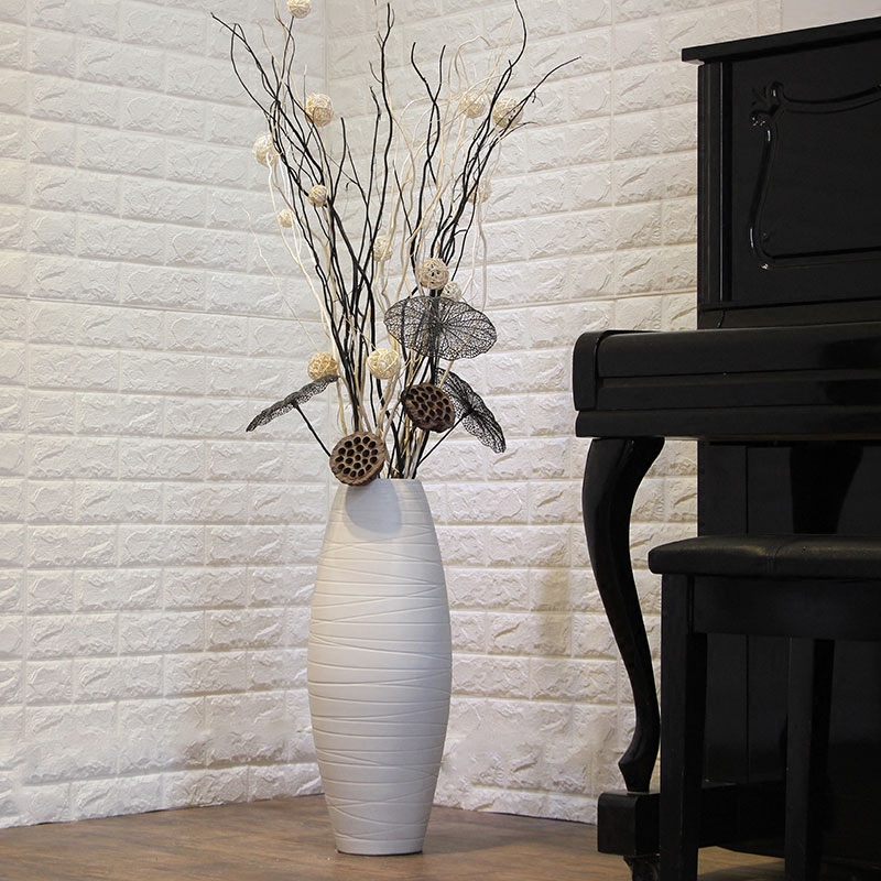 Напольные вазы в интерьере - стильный предмет декора (51 фото)