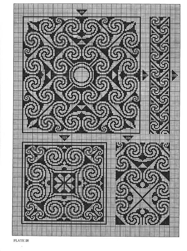 Вышивка крестом орнамент схемы: узоры черно-белые, качать бесплатно, видео-урок кельтских орнаментов