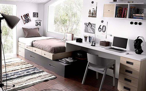 Мебель для подростка в современном стиле - 40 лучших вариантов!
