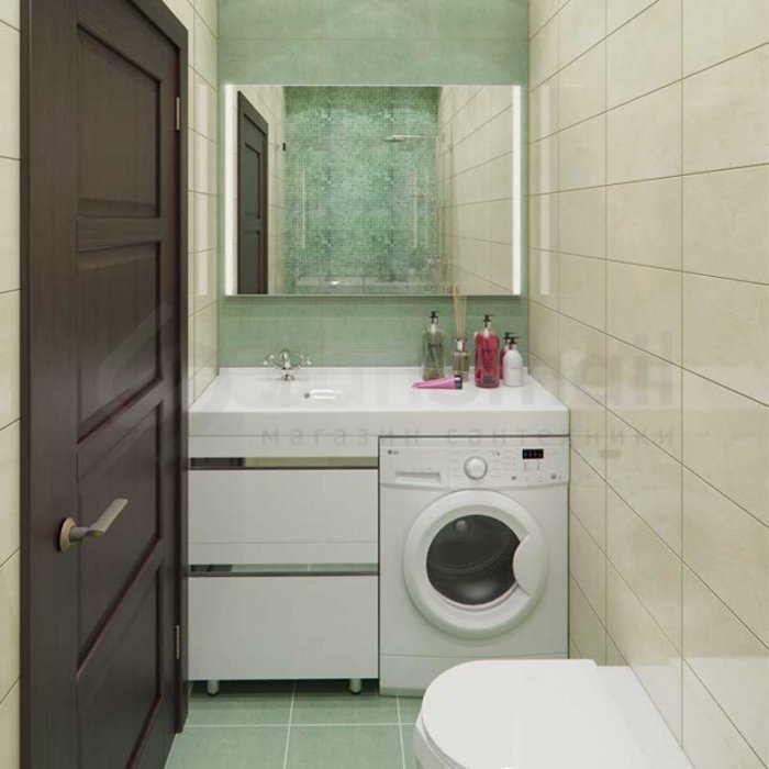 Как сделать шкаф над стиральной машиной в ванной комнате? - iloveremont.ru