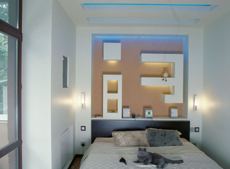 Ниша в спальне: 100 фото идей и новинок дизайна интерьеров