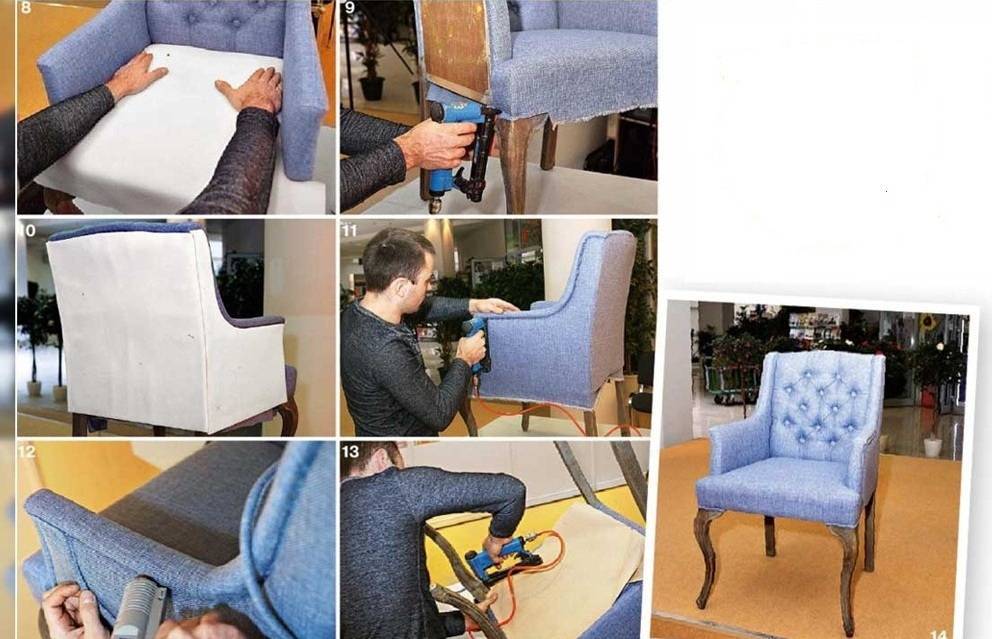 Как перетянуть кресло в домашних условиях - журнал "сам себе изобретатель"