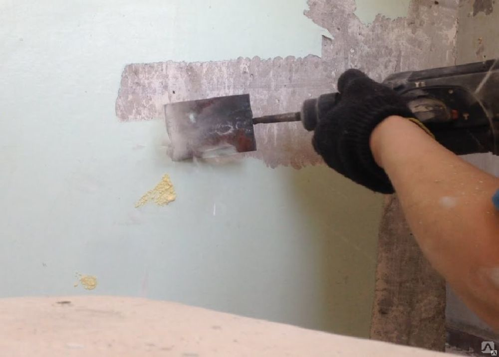 Как снять старую штукатурку со стен своими руками