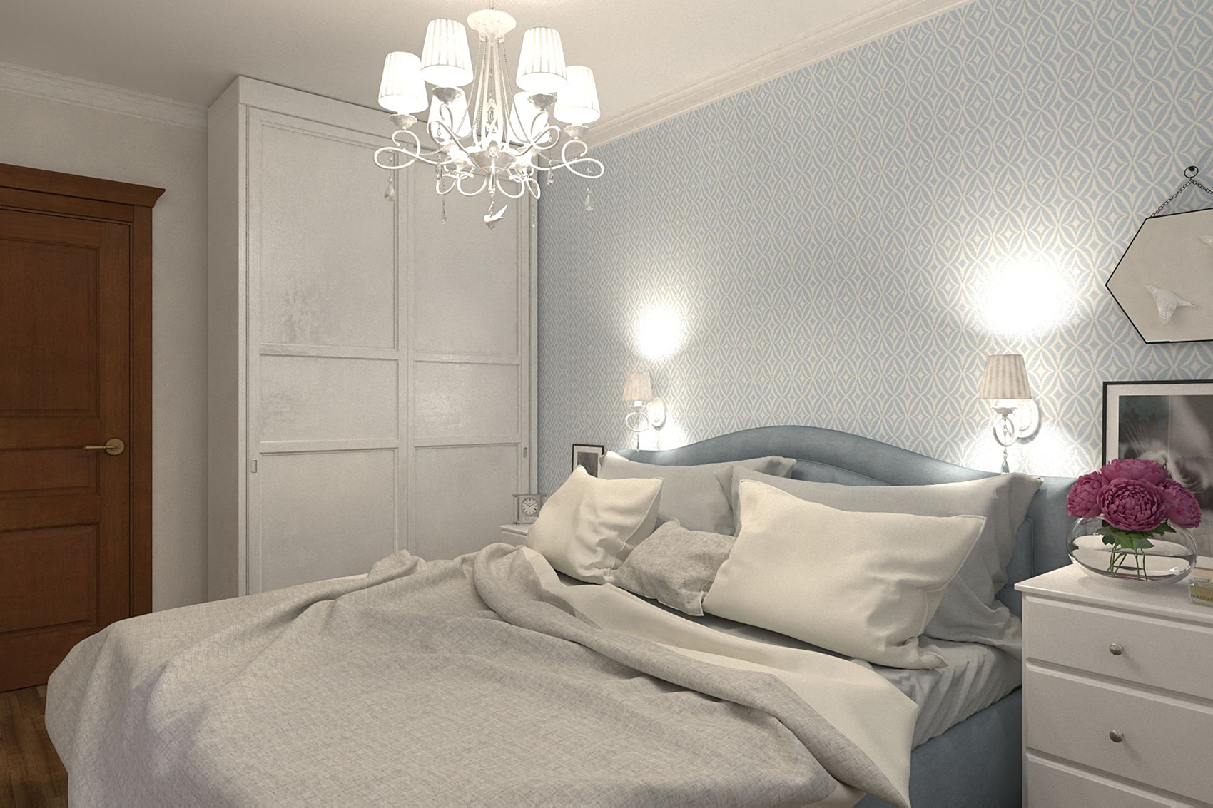 Освещение комнаты без люстры: примеры для спальни и гостиной (150+ фото)