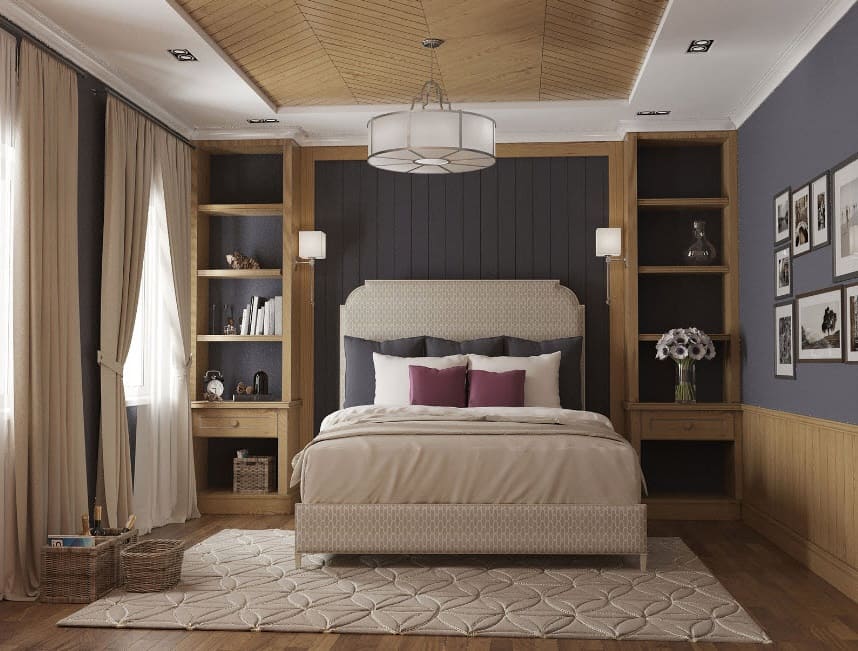 Дизайн спальни 17 кв. м. - советы и рекомендации по созданию комфорта (120 фото)