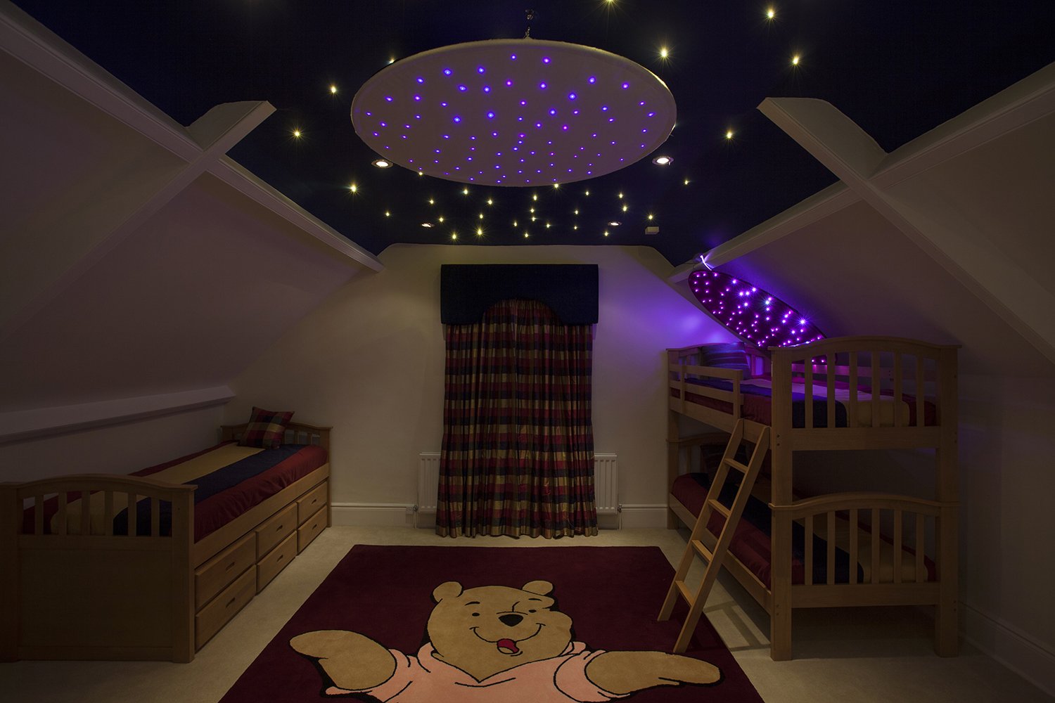 Потолок из гипсокартона в детскую: фото и видео красивых конструкций для комнаты девочки и мальчика