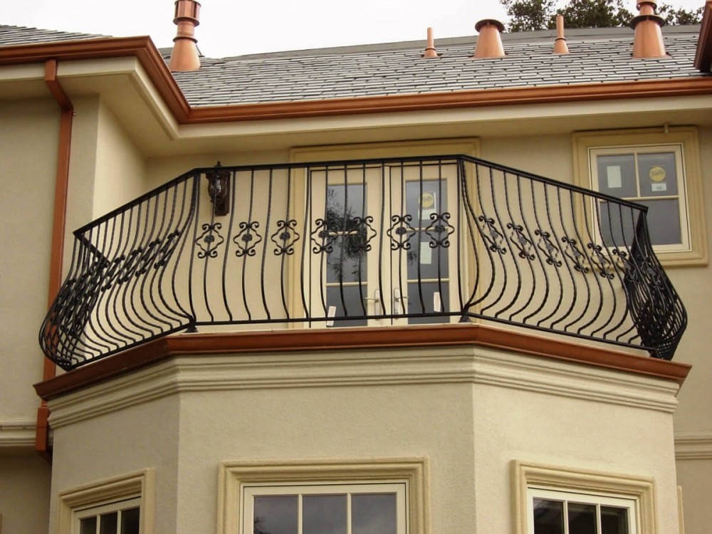 Кованые балконы и ограждения, эксклюзивные перила