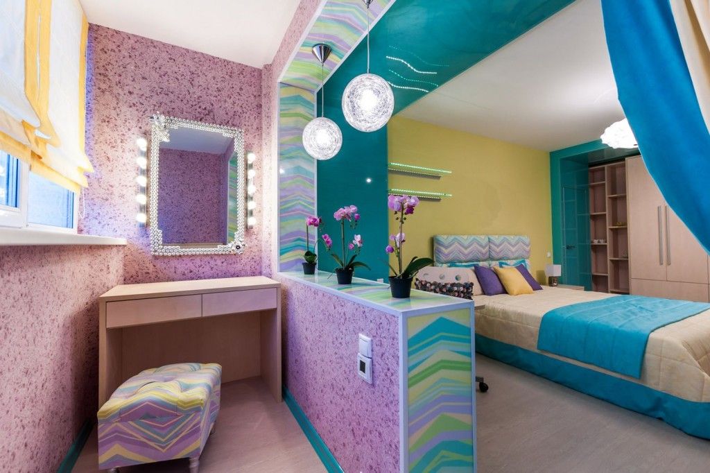 Декоративная штукатурка в интерьере спальни, гостиной: цвета, дизайн
 - 32 фото