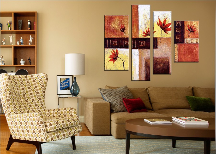 Картины как декор комнат: 7 советов по грамотному расположению картин на стене