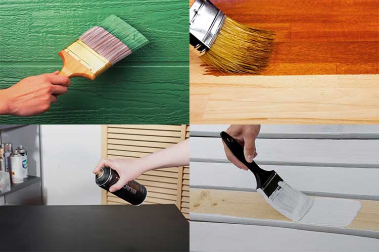 Технология покраски деревянных изделий и поверхностей