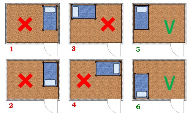 Учимся правильно размещать кровать у окна, дизайнерские приёмы для маленькой или неудобной спальни - 22 фото